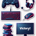 Games & Gaming - Sticker Sheet v1